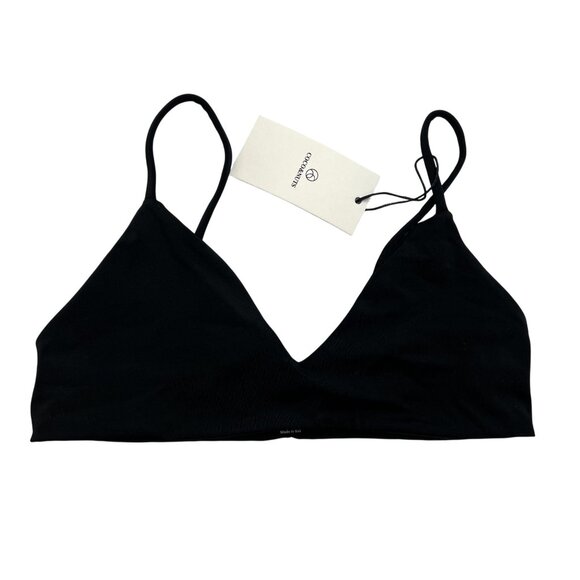 Coco&Nuts Venus Bikini Top in Black - Picture 1 of 5